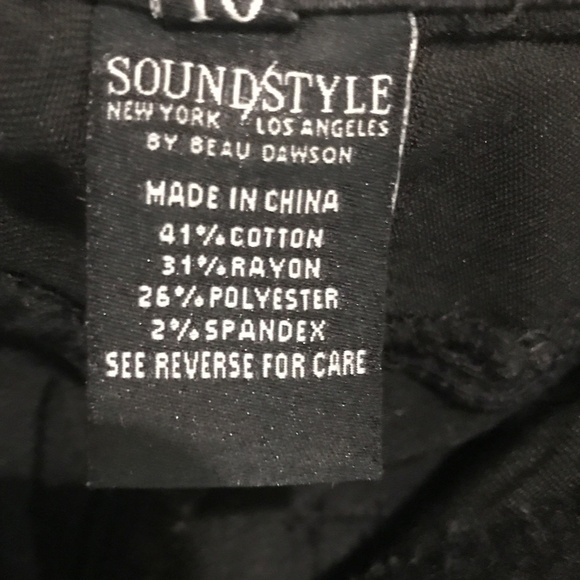 Sound/Style Beau Dawson Jessie Skinny Fit Stretch Tech 10 - Picture 8 of 10